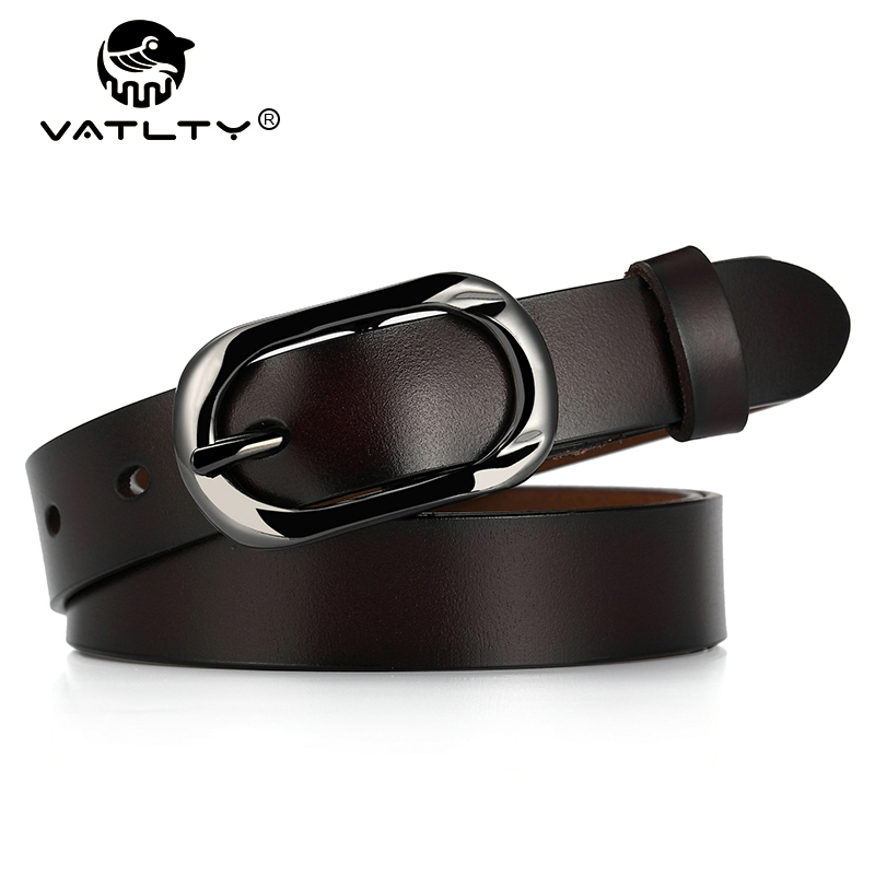 Formal Belt Leather Thin - VATLTY 95cm-115cm Leather Belt Female Hard