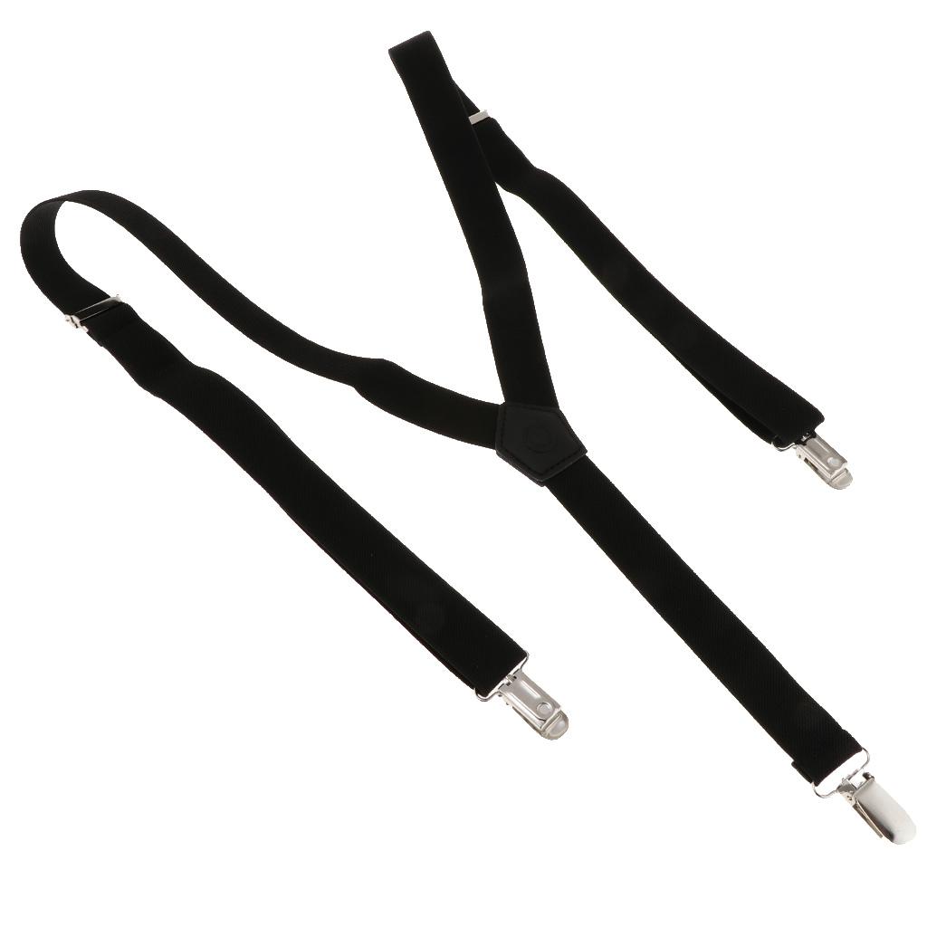 Suspender Clip Formal - Men’s Suspenders Suit Formal Elastic Adjustable