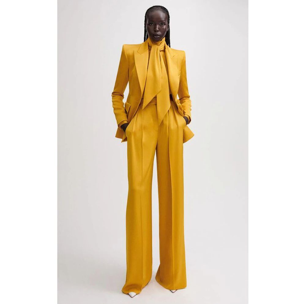 Formal Wear For Men Yellow - Black Girl Cool Wear Fashion Yellow