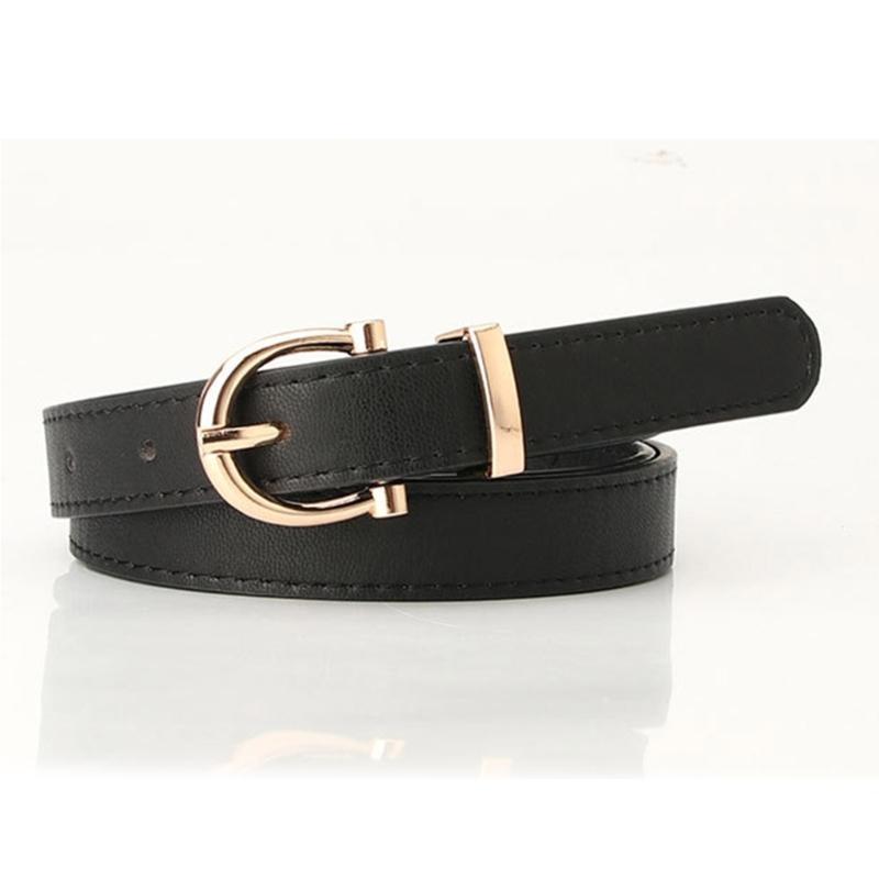 652F Fashion Hot Girls Oval Bu - Formal Belt Leather Thin review and price