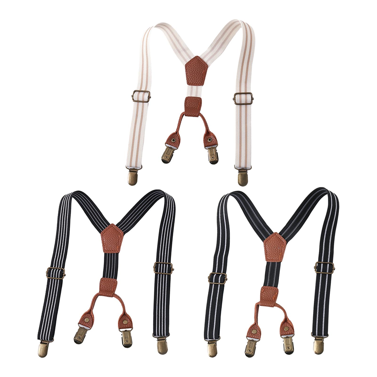 Boys Girls Elastic Suspenders  - Suspender Clip Formal review and price