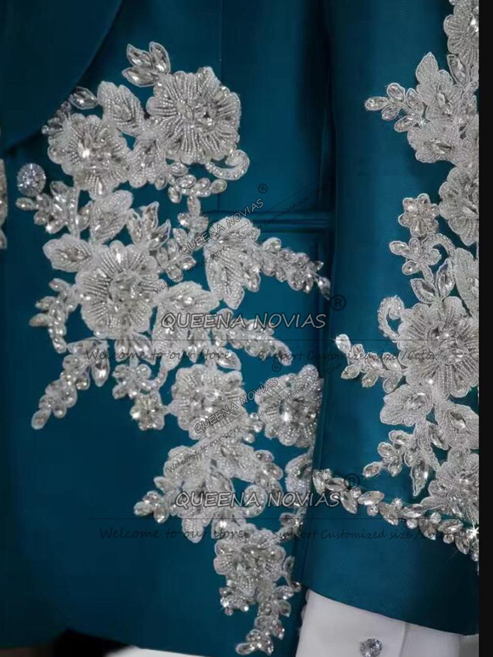 Exclusive Groom Wedding Suits  - Men Formal Wear Green review and price