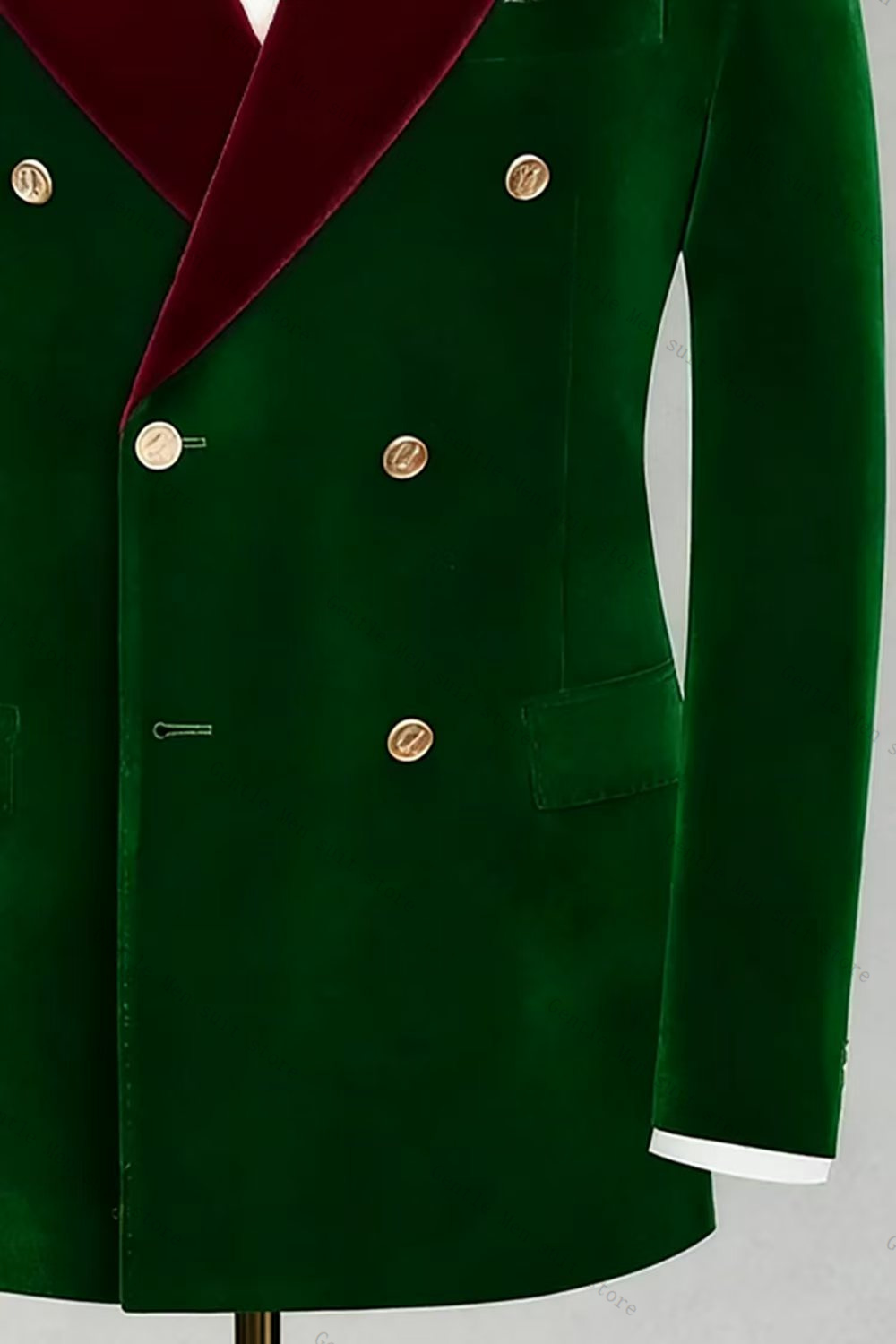 Green Groom Men Suit Set 2 Pie - Men Formal Wear Green review and price