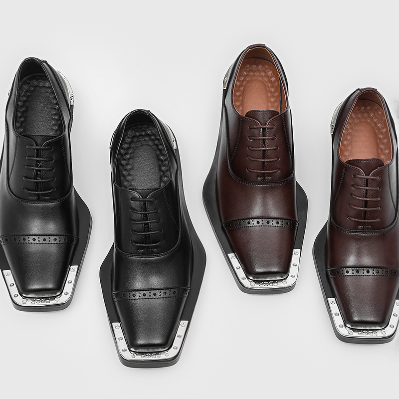 Men's leather shoes - British  - Men Formal Wear Look review and price