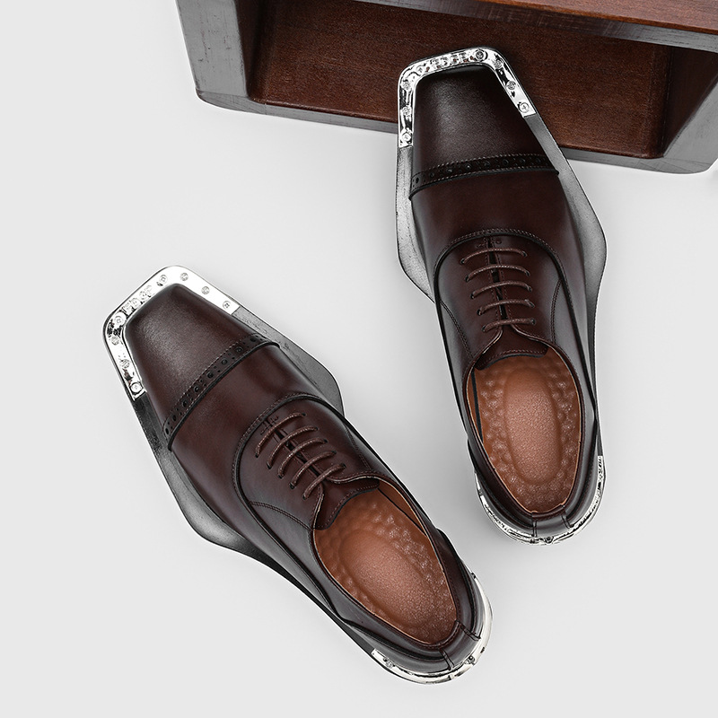 Men's leather shoes - British  - Men Formal Wear Look review and price