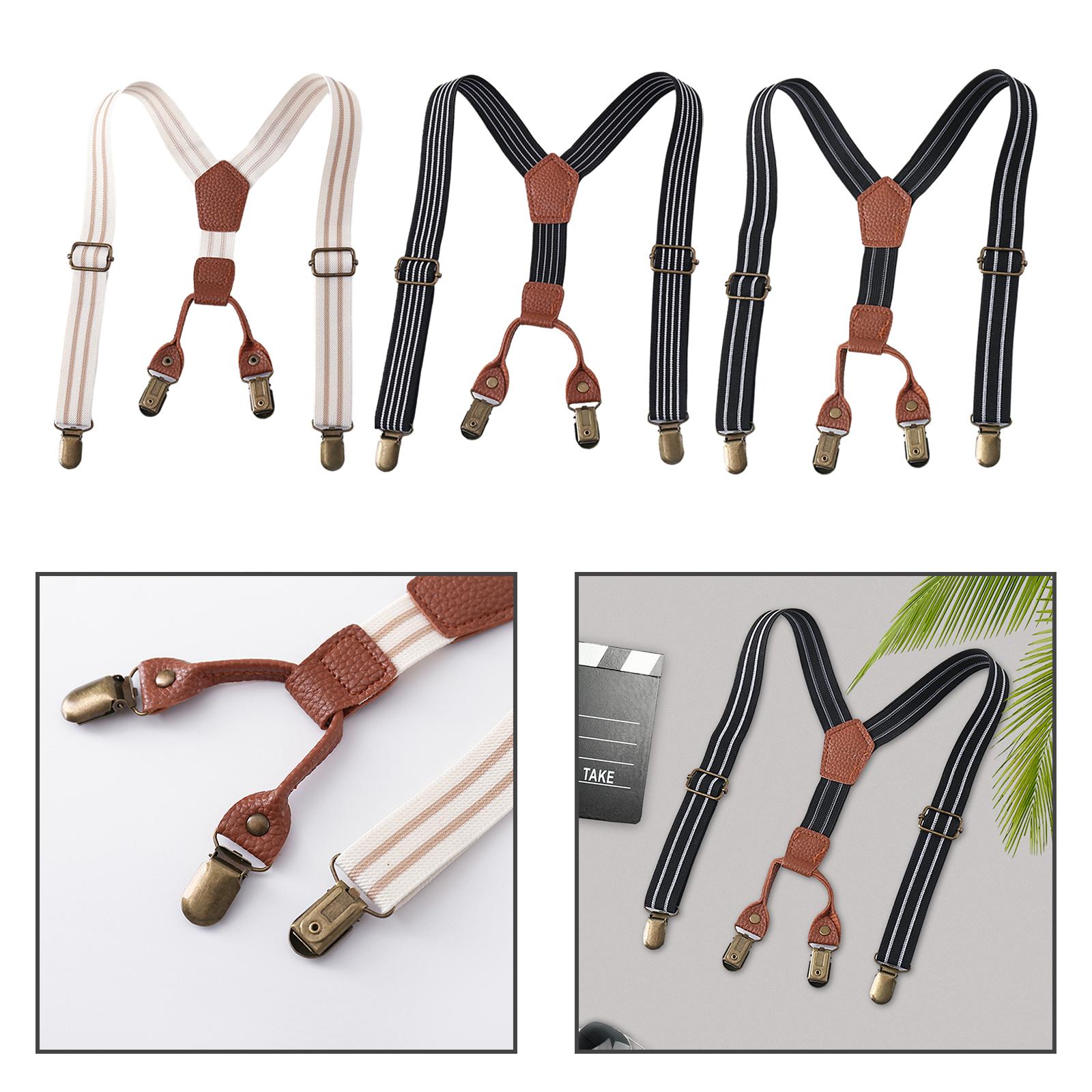 Leather Kids Suspenders for Pa - Suspender Clip Formal review and price