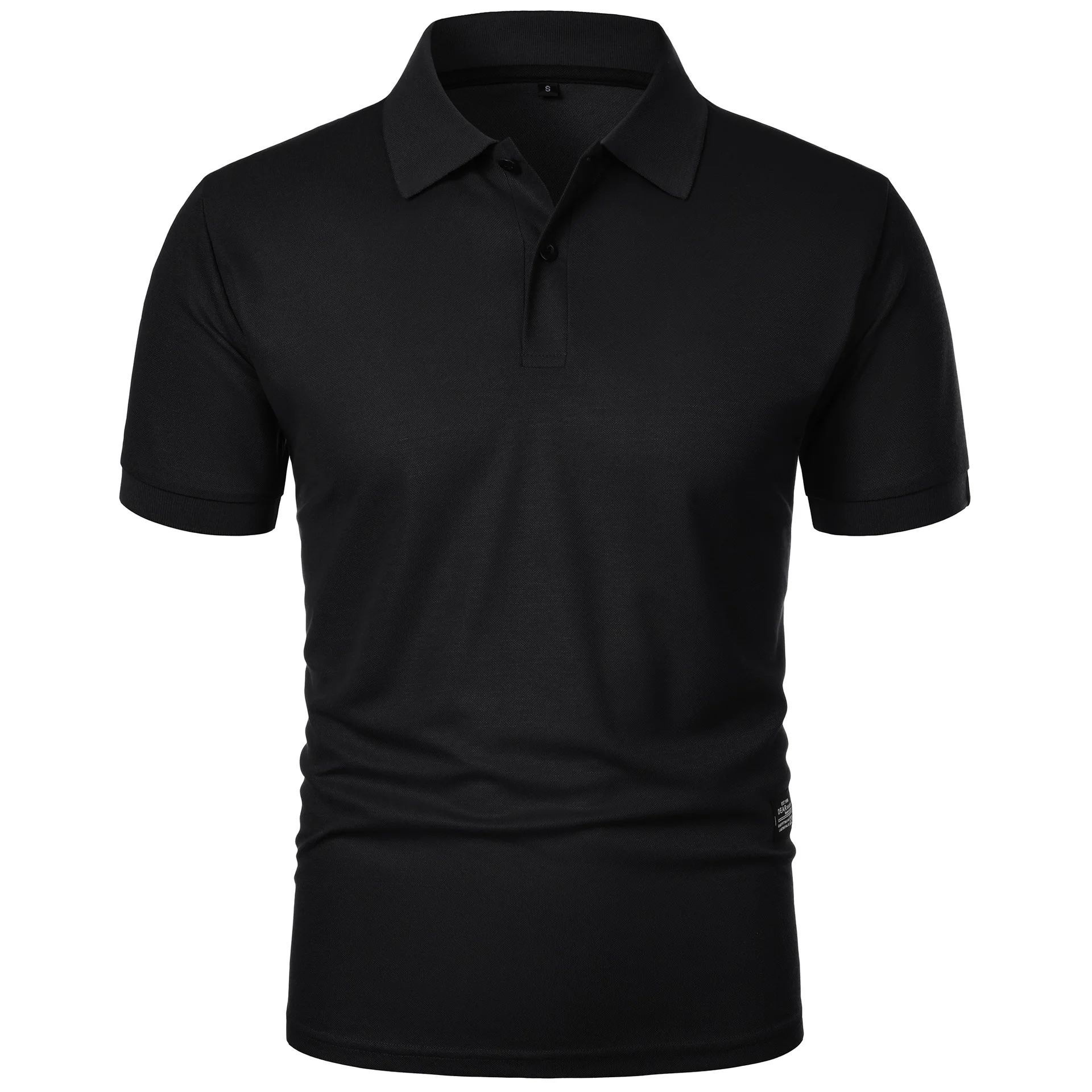 Men's Casual Polo Shirt Black  - Men'S Formal Beach Wear review and price