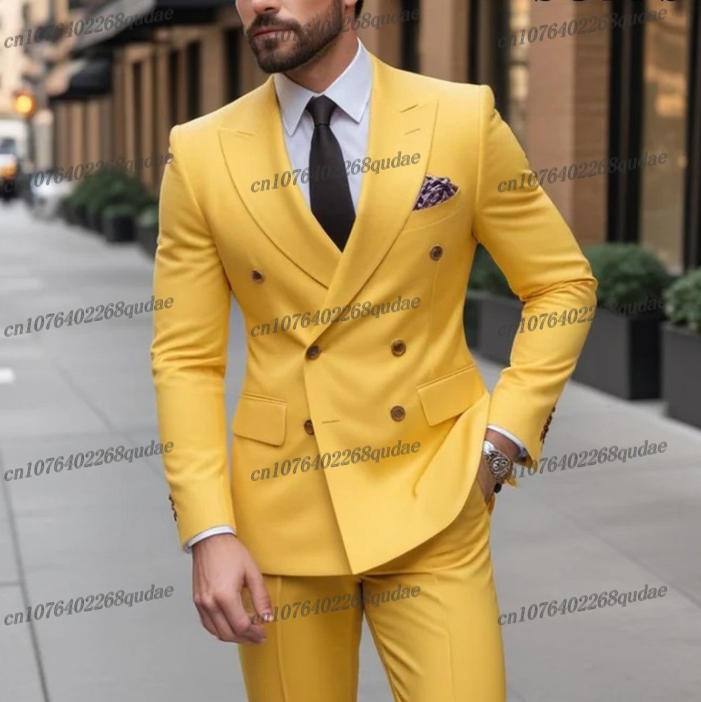 Yellow Formal Occasion Men Sui - Formal Wear For Men Yellow review and price