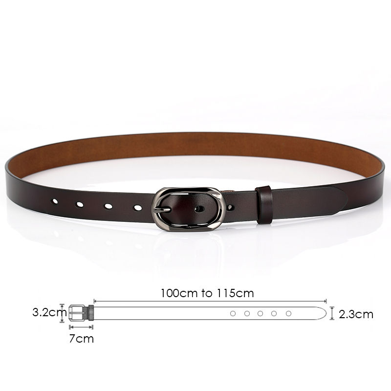 VATLTY 95cm-115cm Leather Belt - Formal Belt Leather Thin review and price