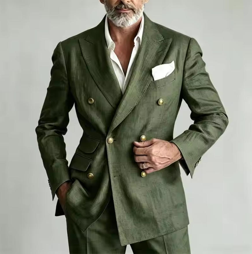 Men's Linen Suit Blazer Jacket - Men Linen Formal Wear review and price