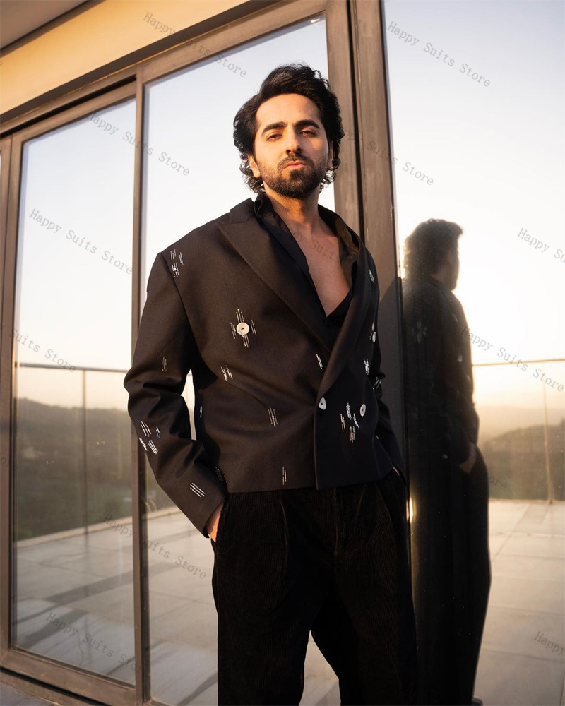 Brown Men Suit Set 2 Piece Cot - Formal Wear Jersey For Men review and price