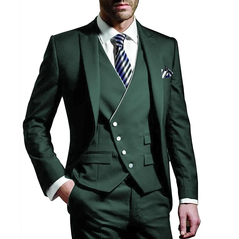 Men Suit  Army Green 3 Piece G - Men Formal Wear Green review and price