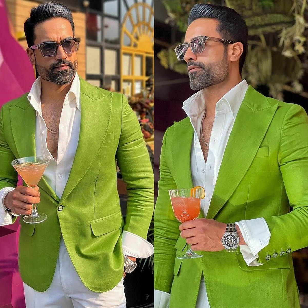Handsome Green Groom Men Weddi - Men Formal Wear Green review and price