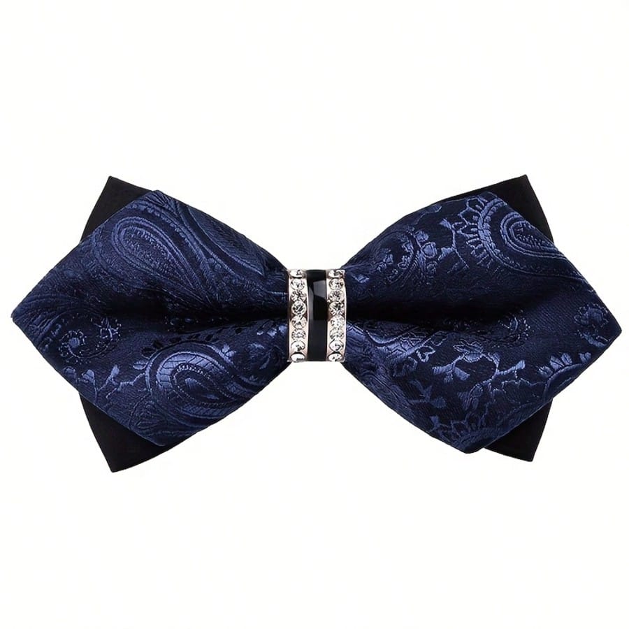 Men's Jacquard Satin Bow Tie w - Formal Wear For Men Yellow review and price