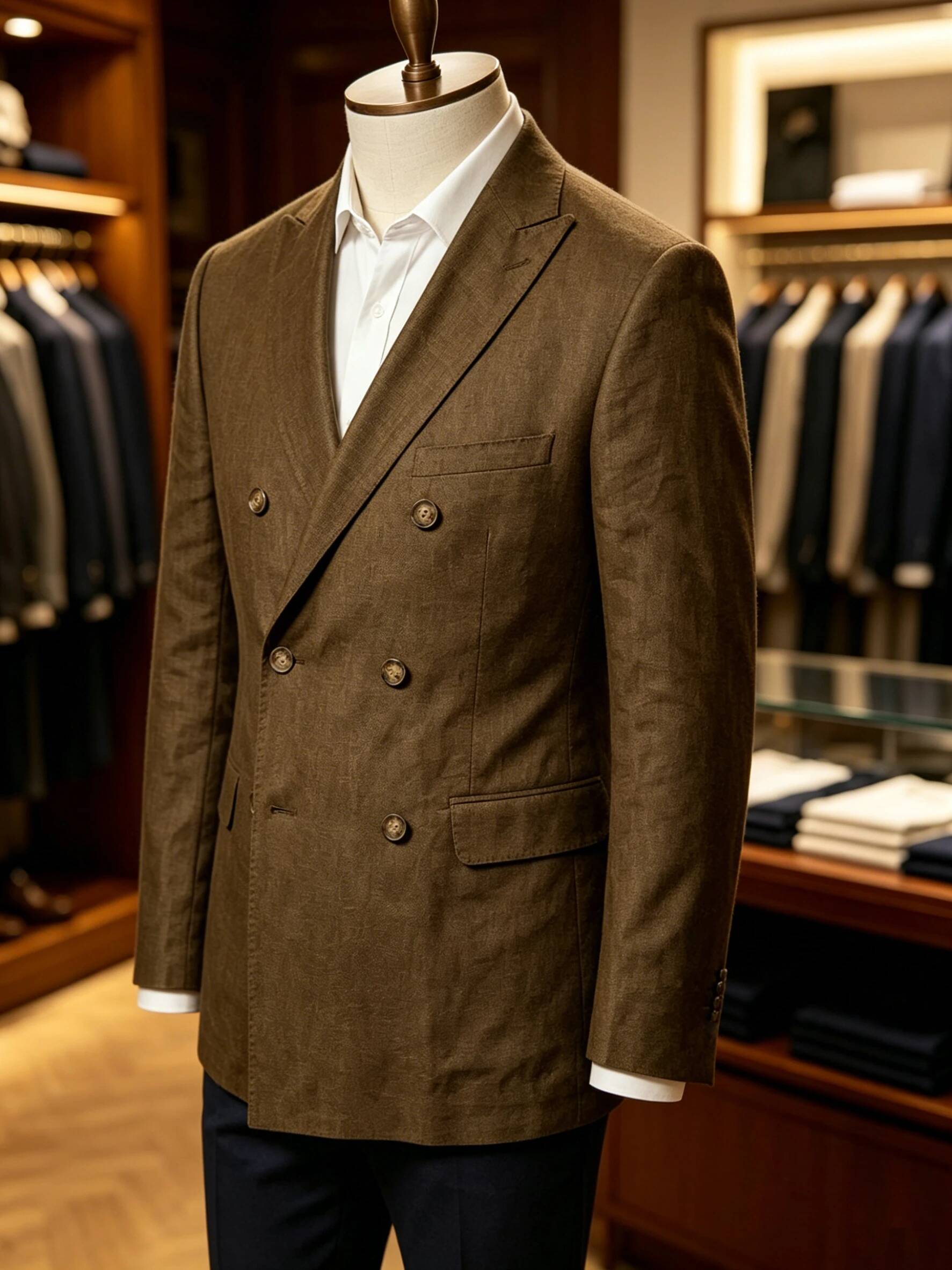 Men's Sport Coat Summer Double - Men Linen Formal Wear review and price