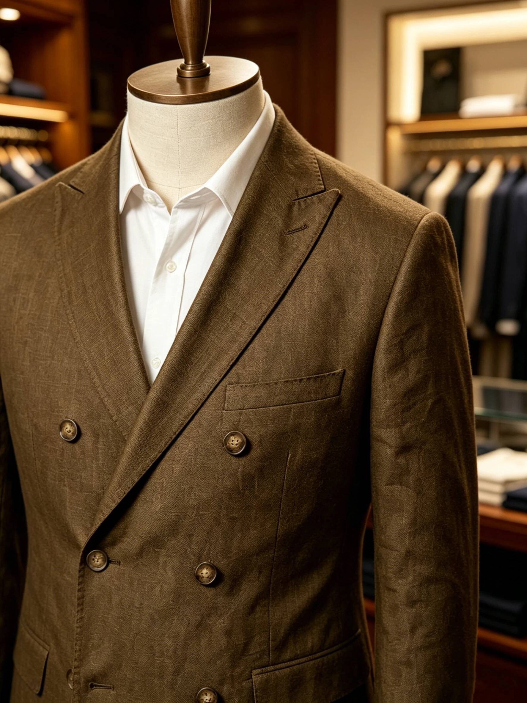 Men's Sport Coat Summer Double - Men Linen Formal Wear review and price