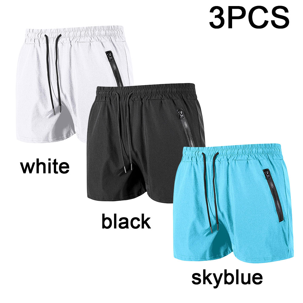 3PCS Swim Trunks with Zipper P - Men'S Formal Beach Wear review and price