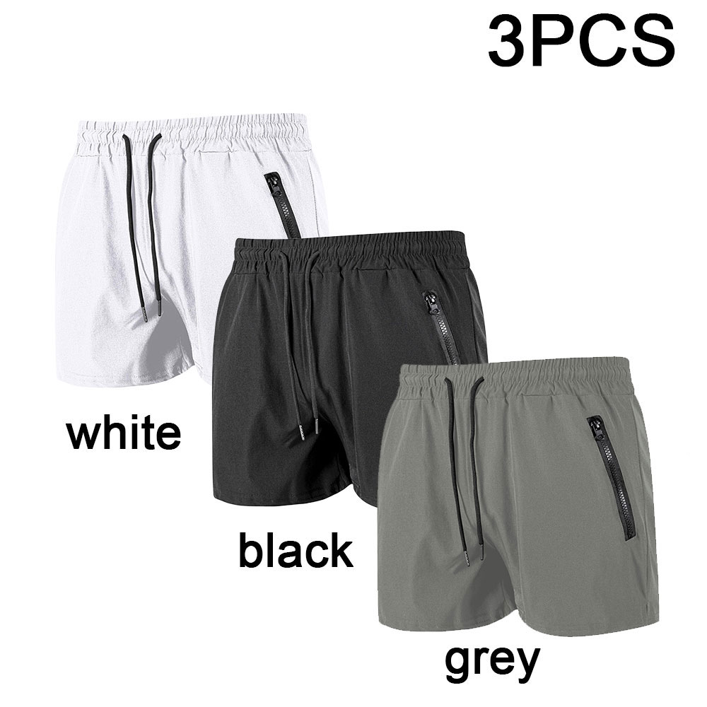 3PCS Swim Trunks with Zipper P - Men'S Formal Beach Wear review and price