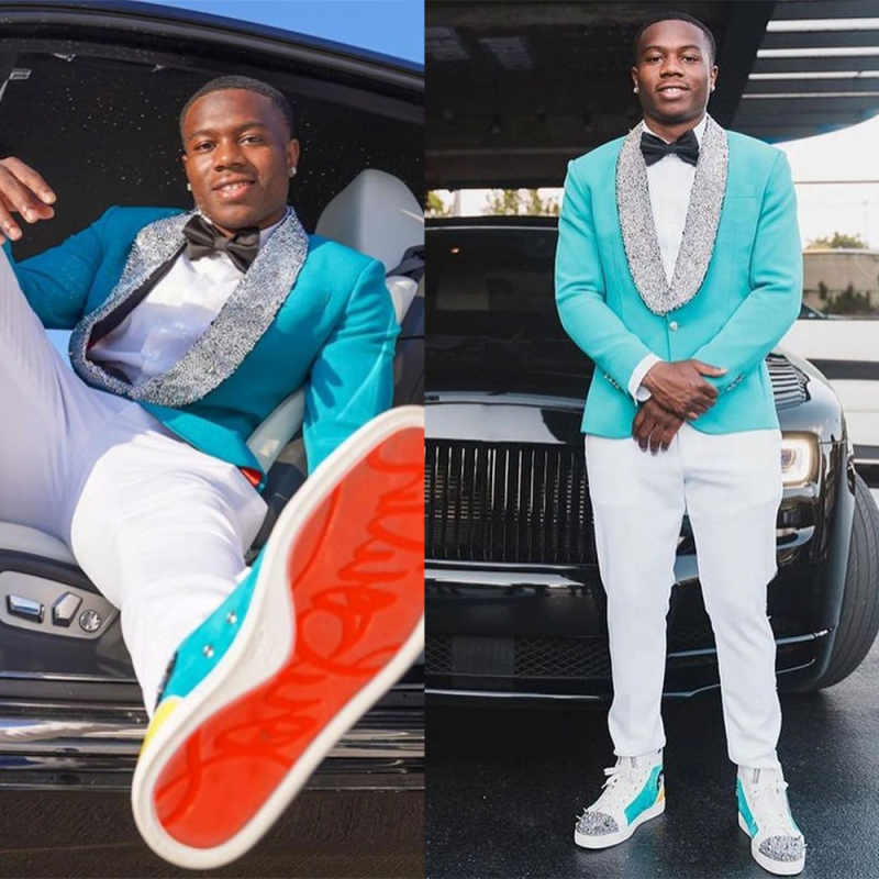 Mint Green Mens Party Tuxedos  - Men Formal Wear Green review and price