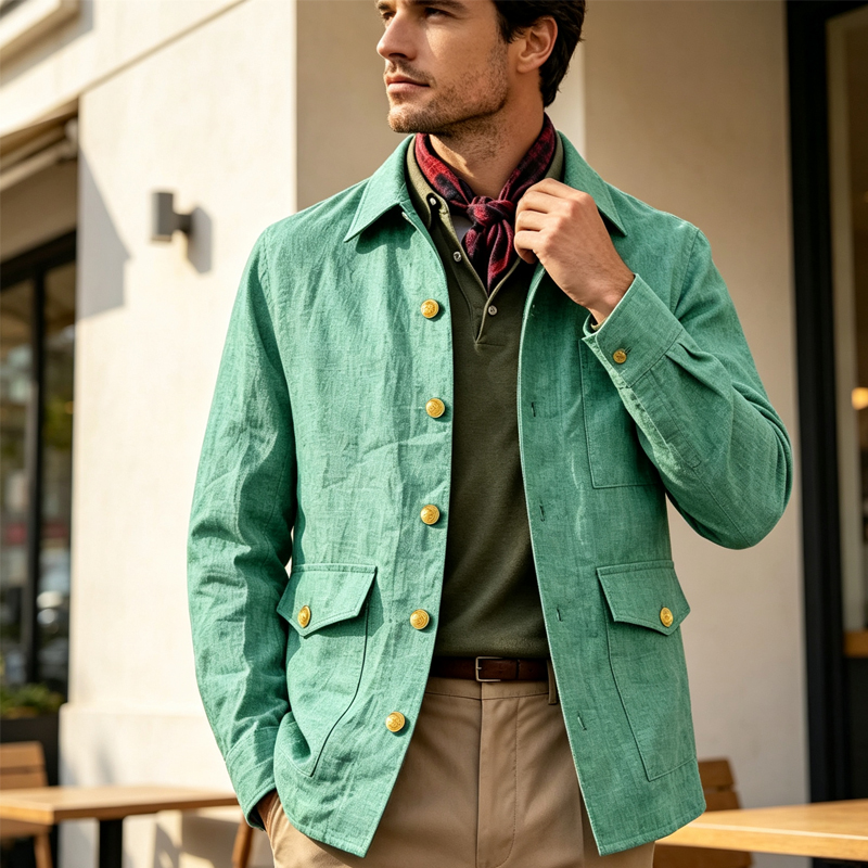 Vintage Men's Linen Jacket Lap - Men Linen Formal Wear review and price