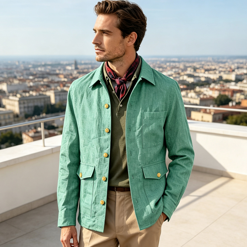 Vintage Men's Linen Jacket Lap - Men Linen Formal Wear review and price