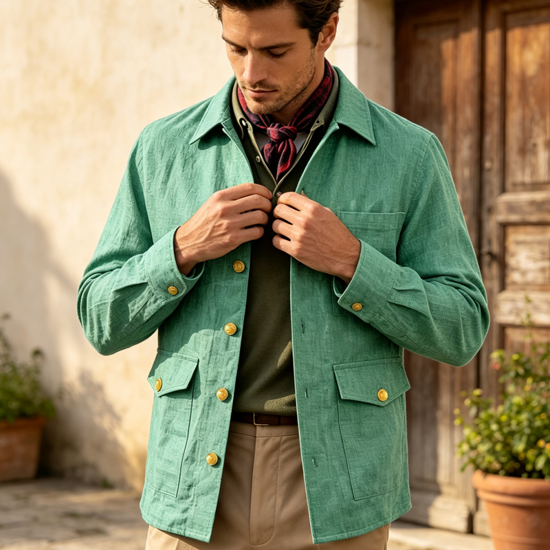 Vintage Men's Linen Jacket Lap - Men Linen Formal Wear review and price