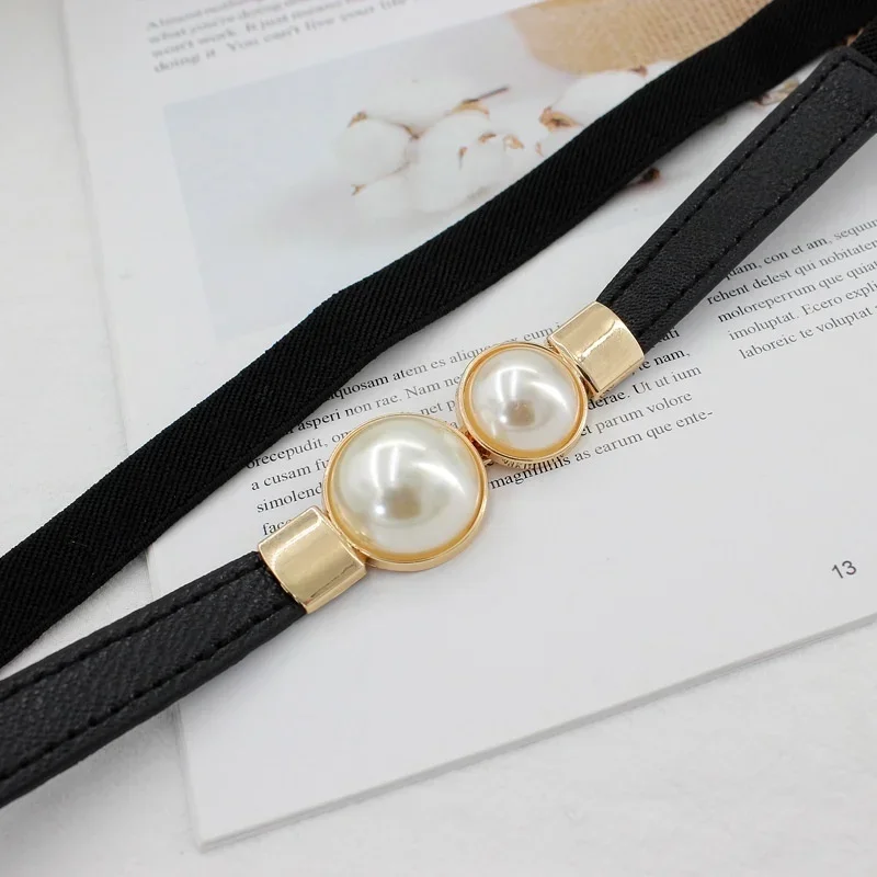 Women's Belt Creative Double P - Formal Belt Leather Thin review and price