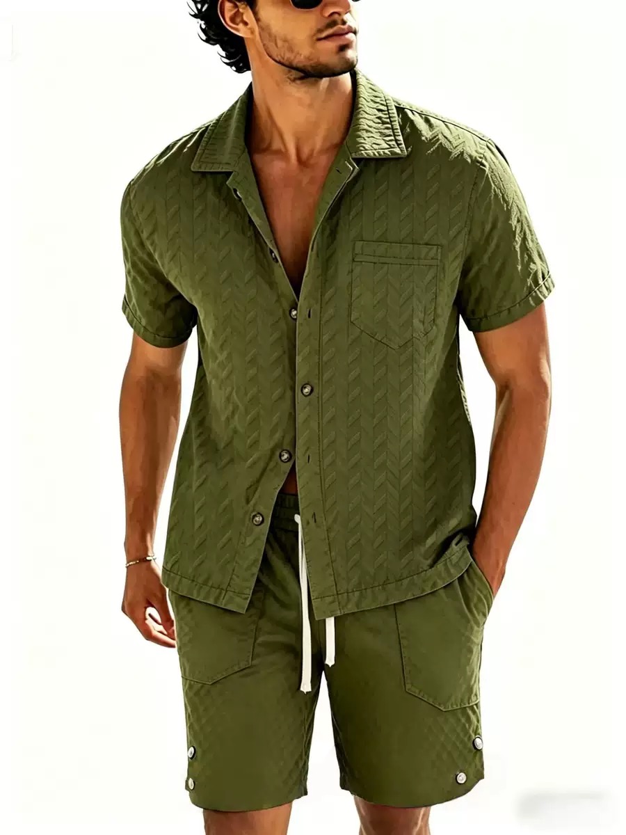 Hot Sale Men's Short-Sleeved S - Men'S Formal Beach Wear review and price